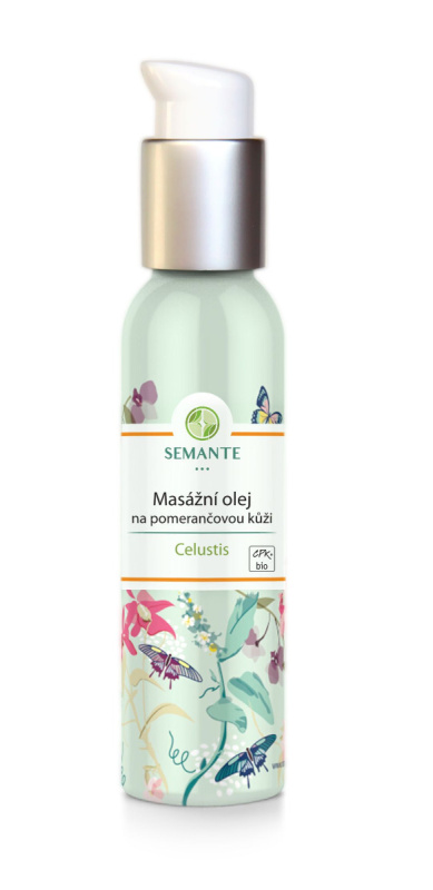 Semante Masážní olej na pomerančovou kůži Celustis BIO, 100ml