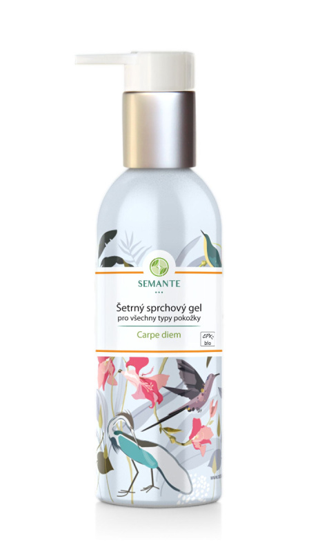 Semante Šetrný sprchový gel pro všechny typy pokožky Carpe diem BIO, 200ml