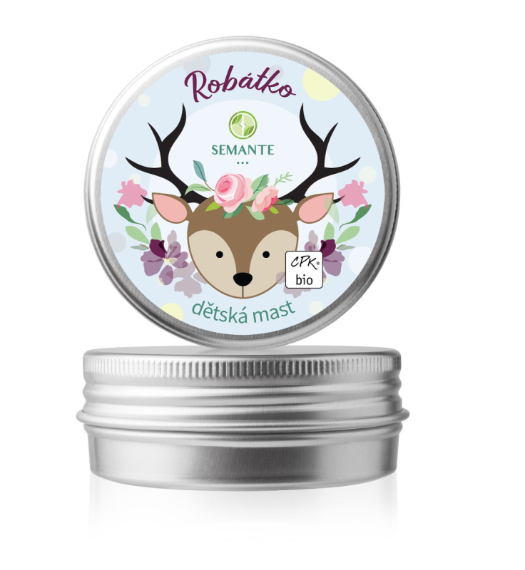 Semante Dětská zklidňující mast s rakytníkem Robátko BIO, 50 ml