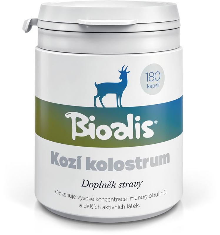 BIOALIS Tobolky s kozím kolostrem, 180 tobolek