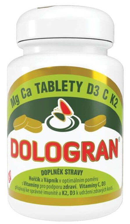 Dologran Mg Ca D3 C K2 60 tablet