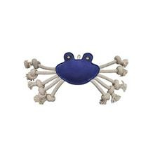 Hračka pes animALL Krab s provazy kůže,barevný  33x20cm