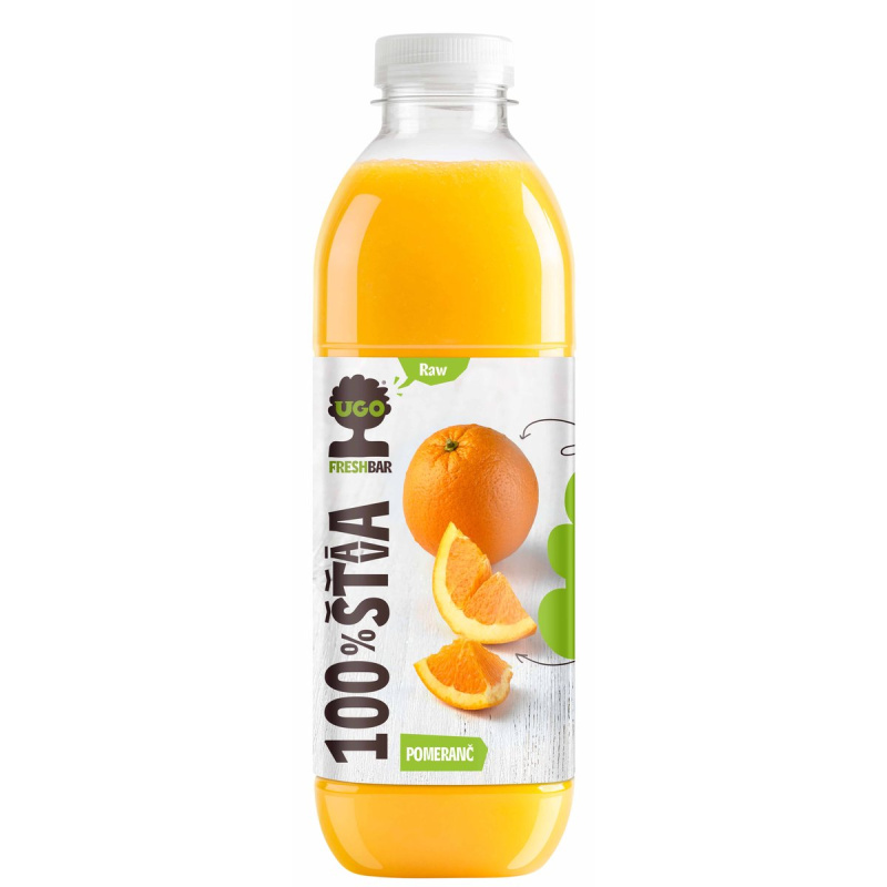 UGO RAW 100% pomeranč