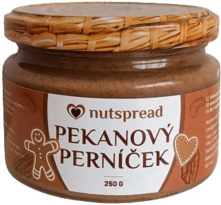 Nutspread Pekanové kešu perníčky bez cukru 250 g