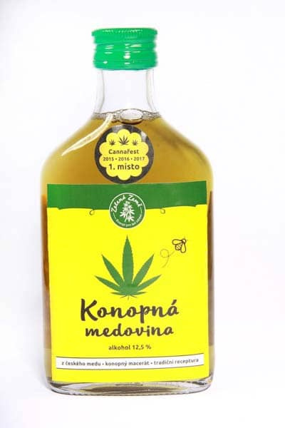 Zelená Země Konopná medovina 200ml