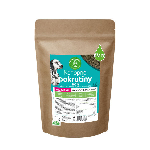 Zelená Země Konopné pokrutiny 1 kg
