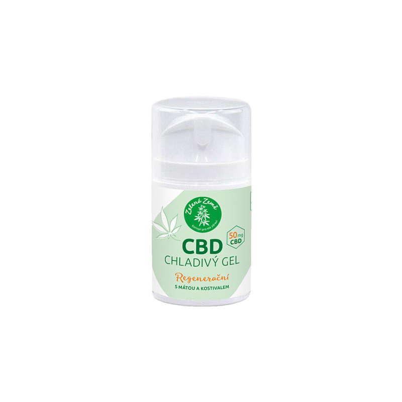 Zelená Země CBD chladivý gel 50 g