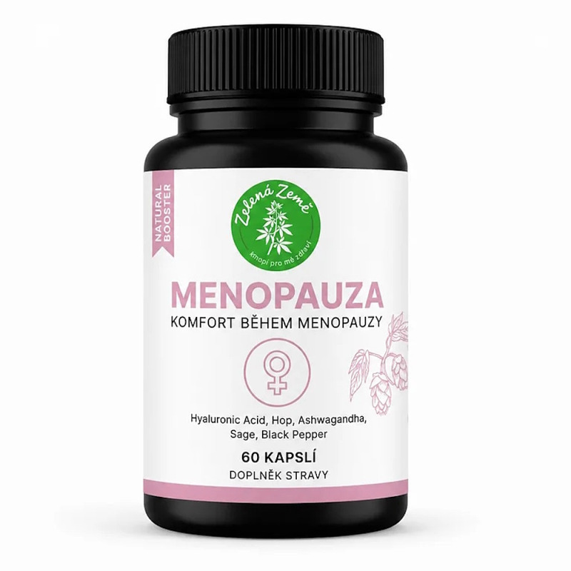 ZELENÁ ZEMĚ Menopauza 60 kapslí
