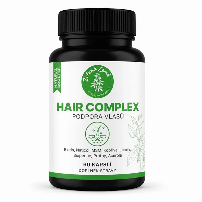 ZELENÁ ZEMĚ Hair complex 60 kapslí