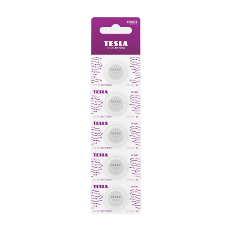 Baterie Tesla CR 1632 5 ks