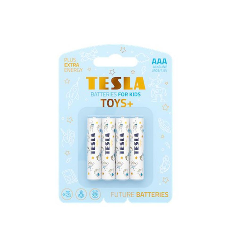 Baterie Tesla AAA Toys Boy LR03 4 ks