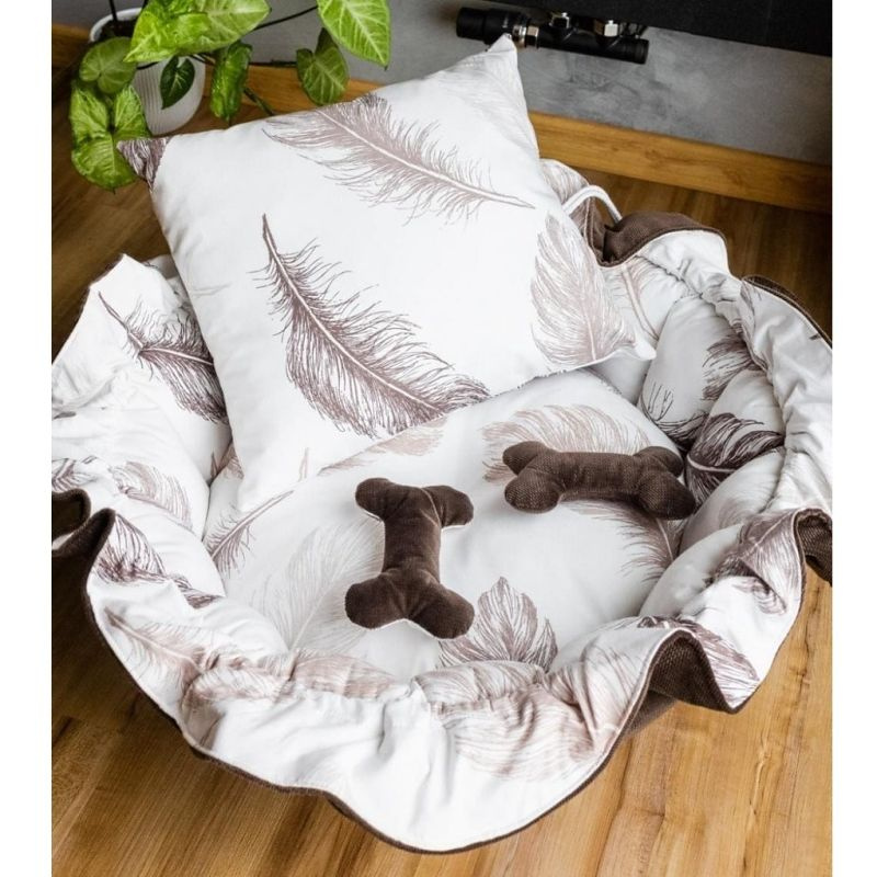 Protiroztočový nano pelíšek nanoSPACE BOHO 60cm - oboustranný