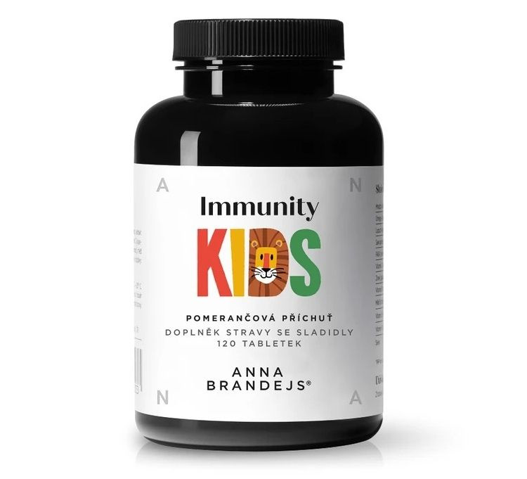 ANNA BRANDEJS Immunity Kids 120 cucavých bonbonů