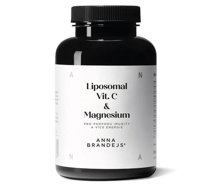 ANNA BRANDEJS Liposomal Vitamín C & Magnesium 90 tobolek