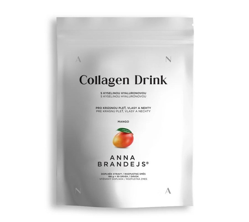 ANNA BRANDEJS Collagen drink mango 198 g