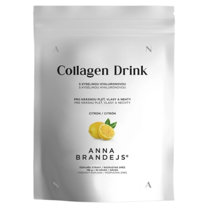 ANNA BRANDEJS Collagen drink citron 198 g