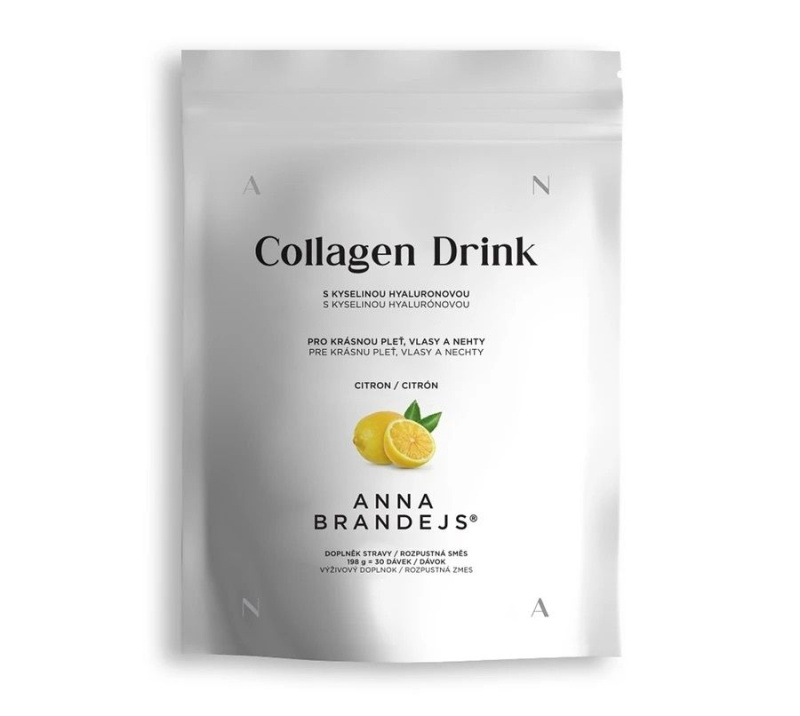 ANNA BRANDEJS Collagen drink citron 198 g