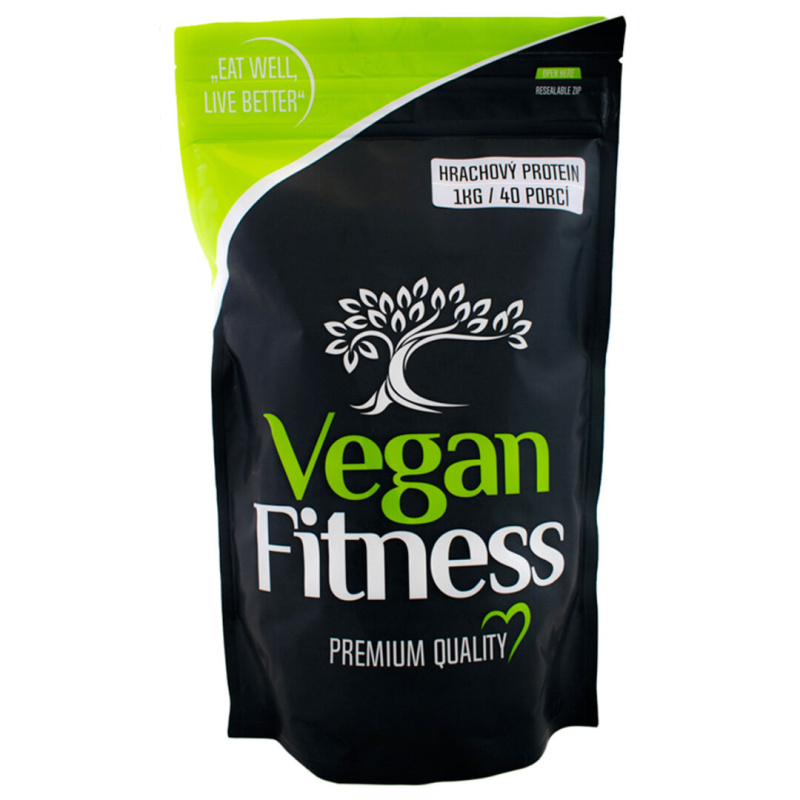 Vegan Fitness Hrachový Protein 1000 g