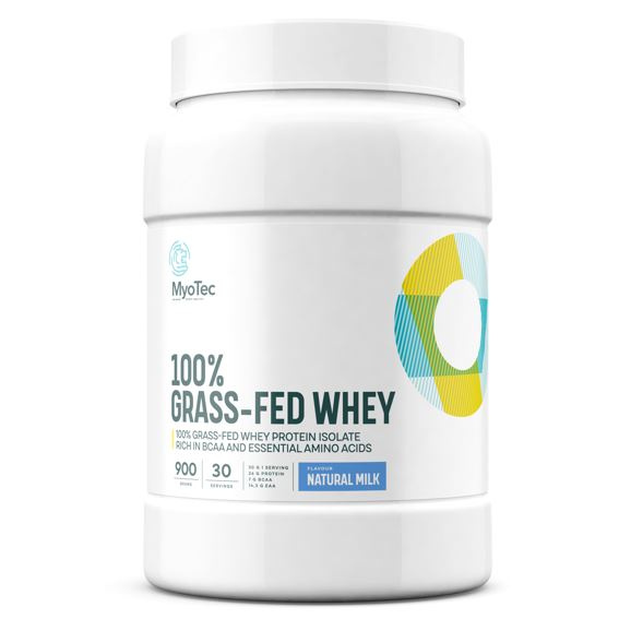 MyoTec 100% Grass-Fed Whey 900g - natural milk
