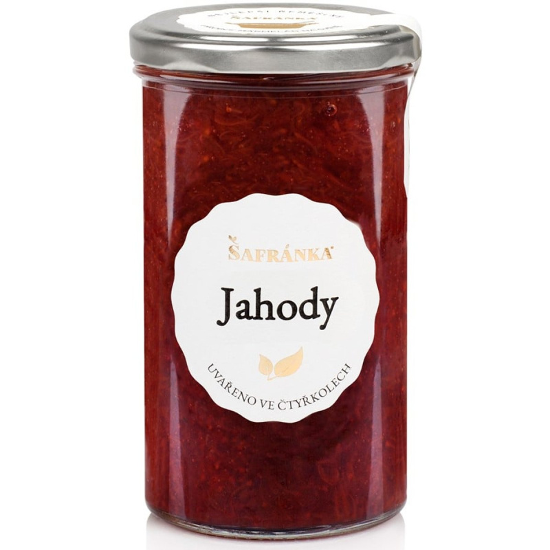 Šafránka Jahody extra džem výběrový speciální