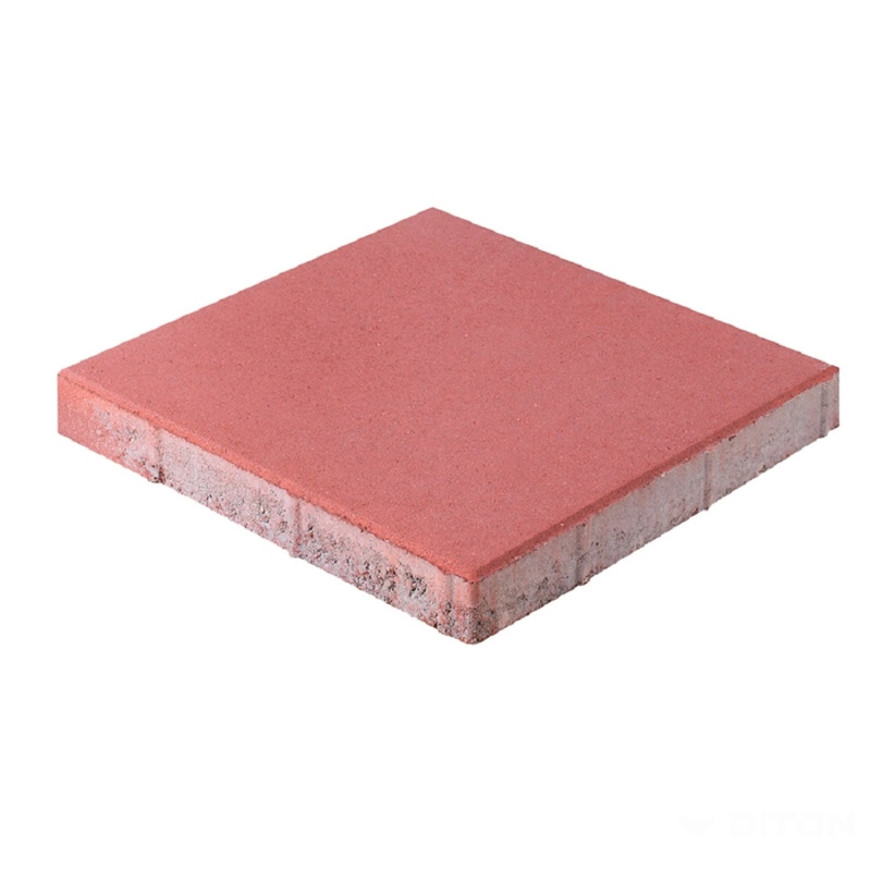 DITON Plošná dlažba STANDARD červená 30 x 30 x 4 cm