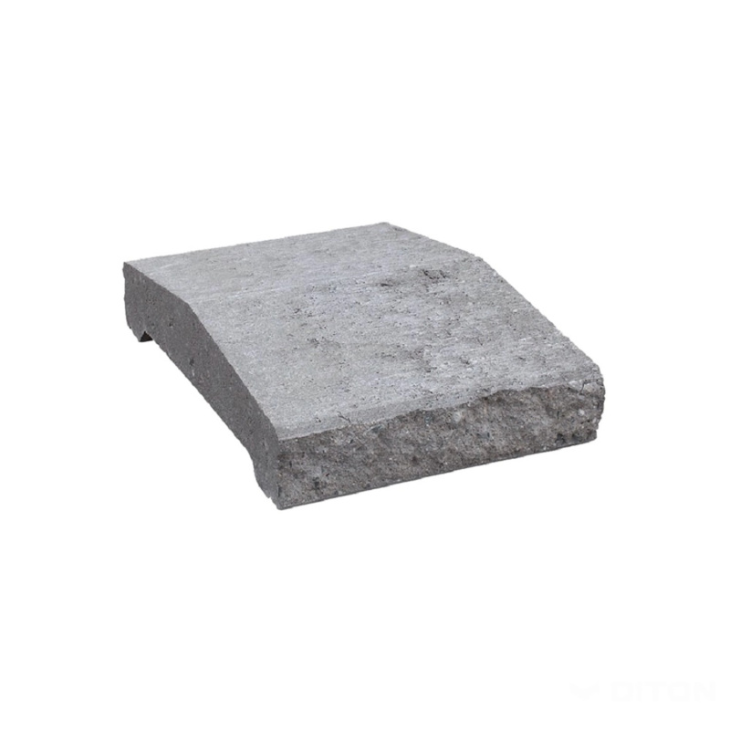 Stříška plotová štípaná DITON průběžná 30 přírodní 300×200×70 mm