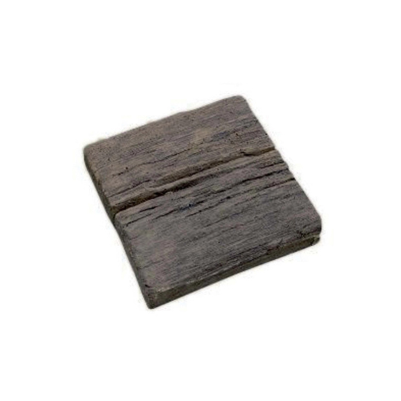 DITON Betonové terasové prkno v imitaci dřeva D4 dub tmavý, 25 x 25 x 5 cm