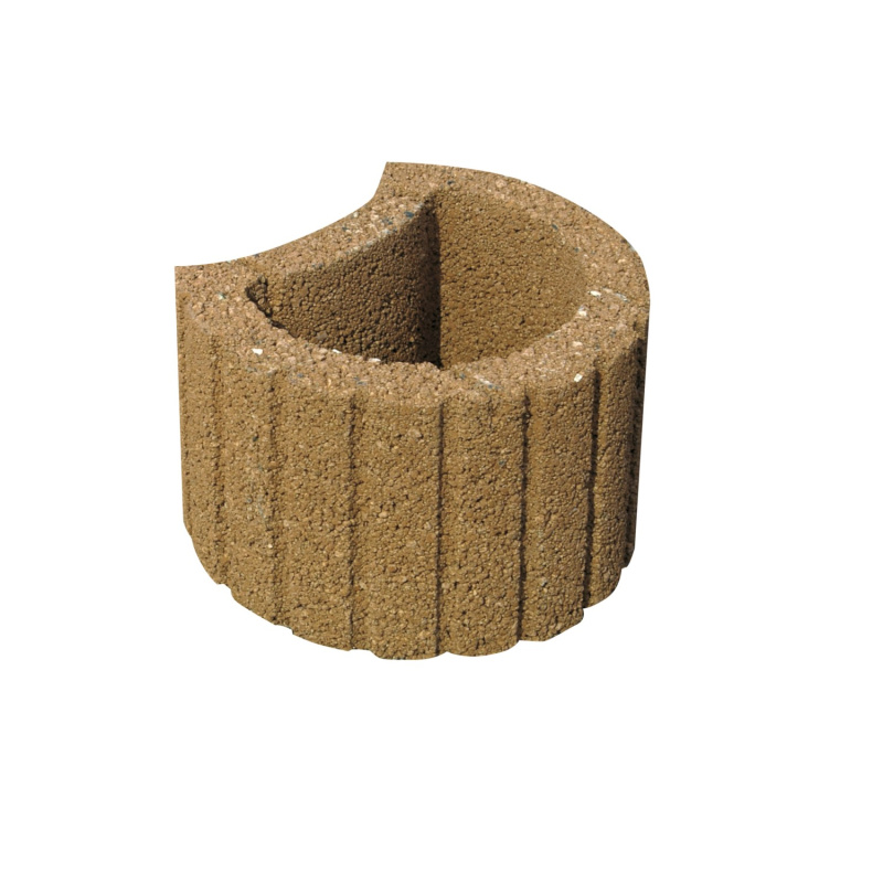 DITON Svahová tvárnice Delta okrová