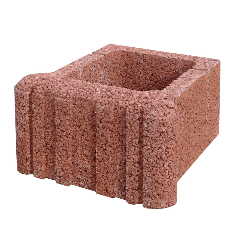 DITON Svahová tvárnice Ladenna červená