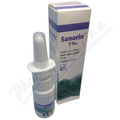 Sanorin 1 PM nas.spr.sol.1x10mlx1PM