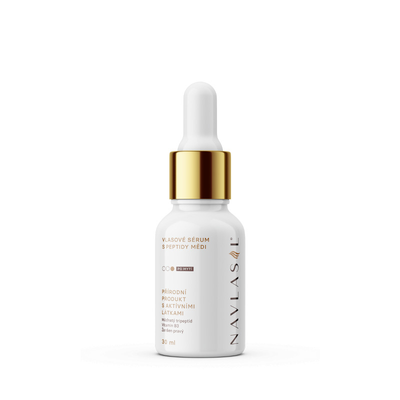 NAVLASIL Vlasové sérum s peptidy mědi 30 ml