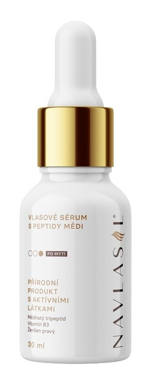 NAVLASIL Vlasové sérum s peptidy mědi 30 ml