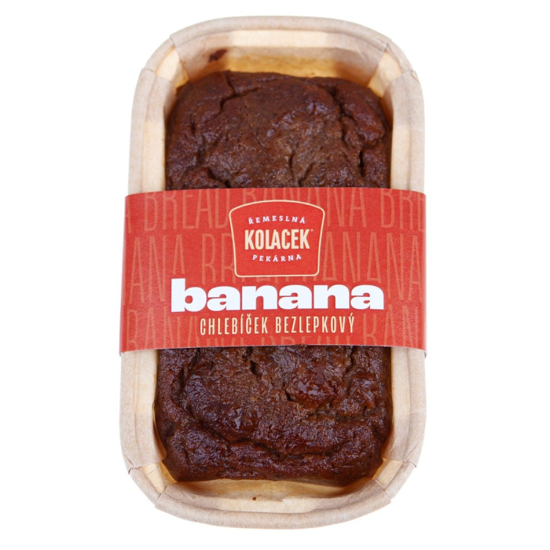 Koláčkova pekárna Banana bread bezlepkový