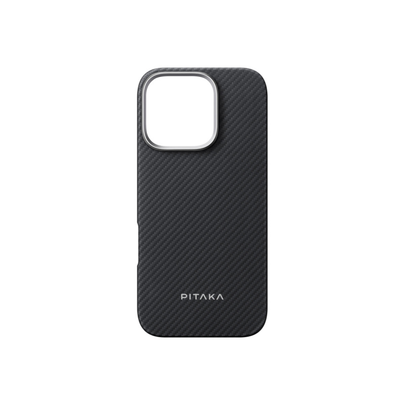 Pitaka MagEZ Case 5 MagSafe kryt iPhone 16 Pro Black/Grey Twill