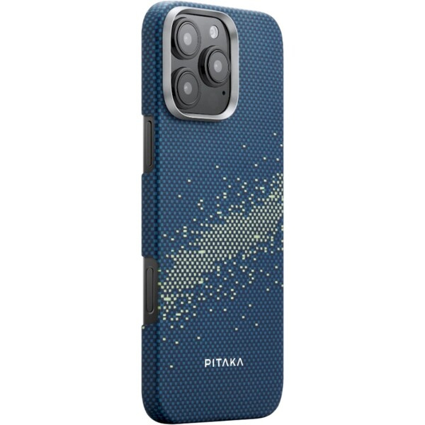 Pitaka Tactile Woven Case kryt iPhone 16 Pro Galaxy StarPeak Milky Way