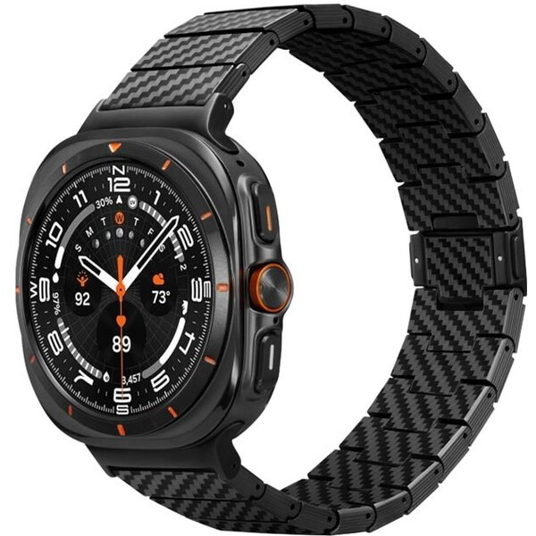 Pitaka Carbon Fiber Strap řemínek Samsung Galaxy Watch Ultra černý