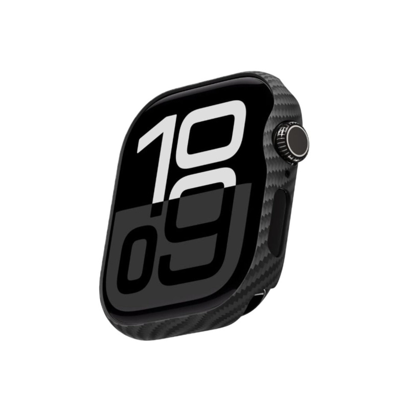 Pitaka Air case ochranný kryt Apple Watch Series 10 (42 mm) černý/šedý