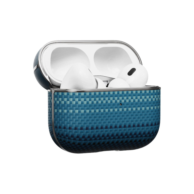Pitaka Aramid Fiber pouzdro Apple AirPods Pro 2 moonrise (MagSafe)