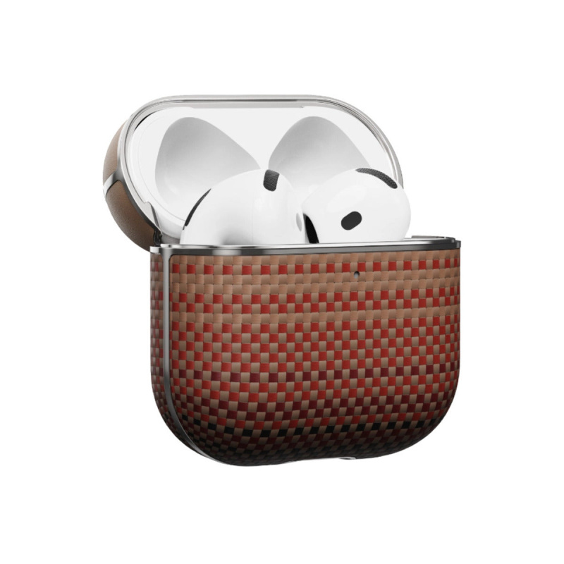 Pitaka Aramid Fiber pouzdro Apple AirPods 4 sunset