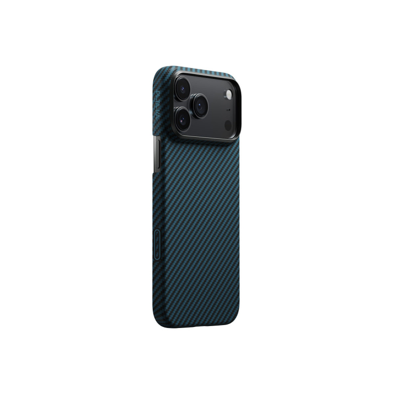 Kryt pro iPhone 17 Pro Pitaka Ultra-Slim Case - modro-šedý