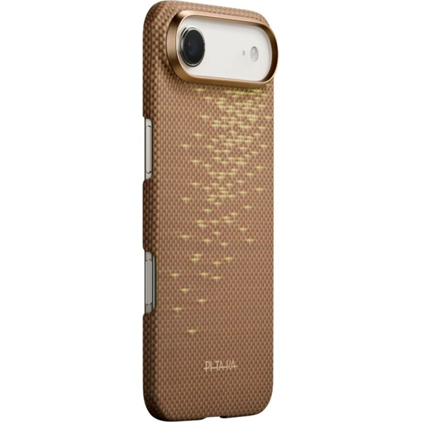 Pitaka Ultra-Slim Case MagSafe kryt iPhone Air Golden Glint