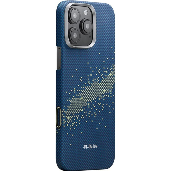 Pitaka Ultra-Slim Case MagSafe kryt iPhone 16 Pro Max Milky Way Galaxy (PitaTap)