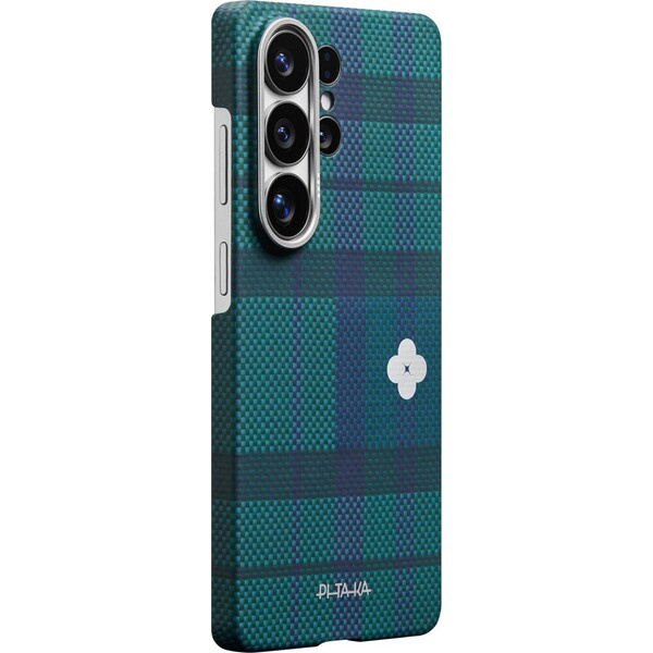 Pitaka Edge Case MagSafe kryt Samsung Galaxy S26 Ultra Forest Dawn