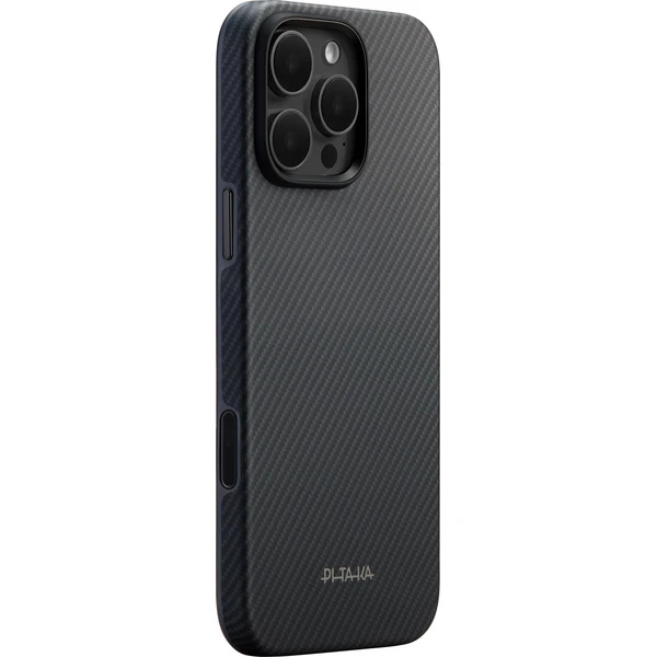 Pitaka Summa Case MagSafe kryt iPhone 16 Pro Max Black/Grey