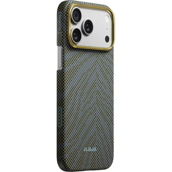 Kryt pro iPhone 17 Pro Max Pitaka Edge Case Breath of Veins Dive Green