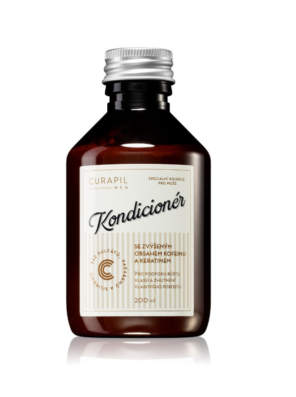 Curapil Men kondicionér s kofeinem pro muže 200 ml