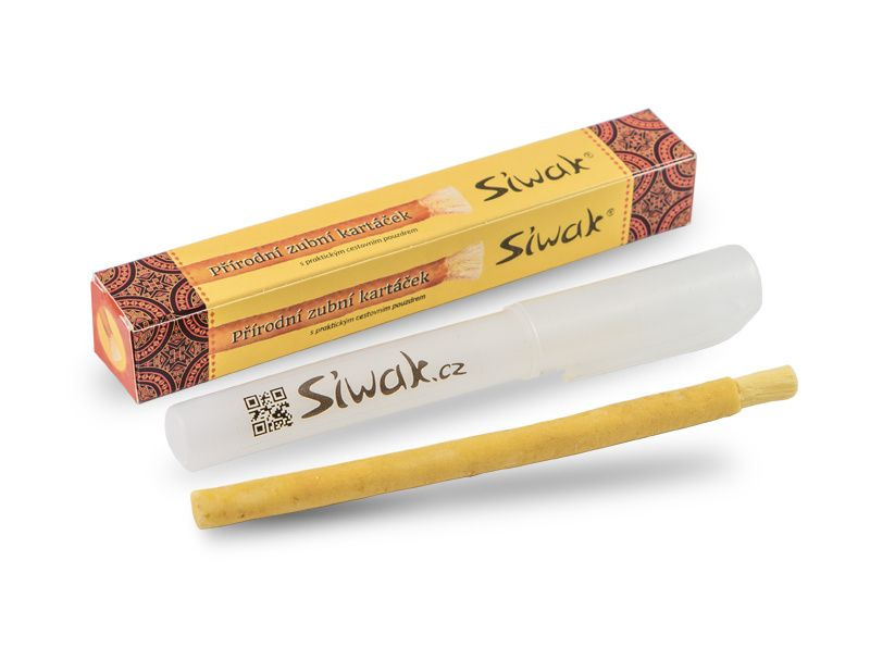SIWAK Přírodní zubní kartáček v pouzdře