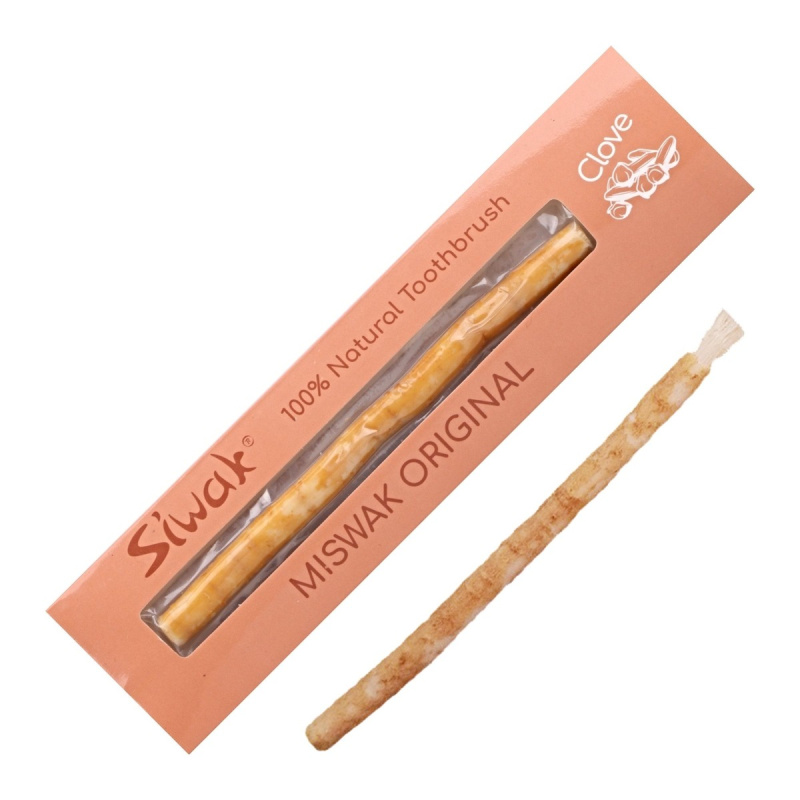 SIWAK Přírodní zubní kartáček s příchutí hřebíček