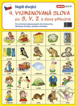 Najdi dvojici 4 Vyjmenovaná slova po S, V, Z - kniha z kategorie Jazykové učebnice a slovníky