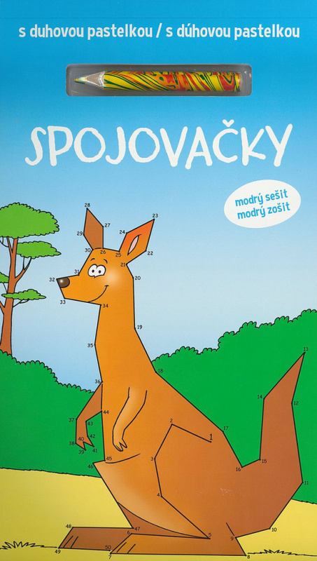 Spojovačky s duhovou pastelkou / s dúhovou pastelkou - kniha z kategorie Kreslení